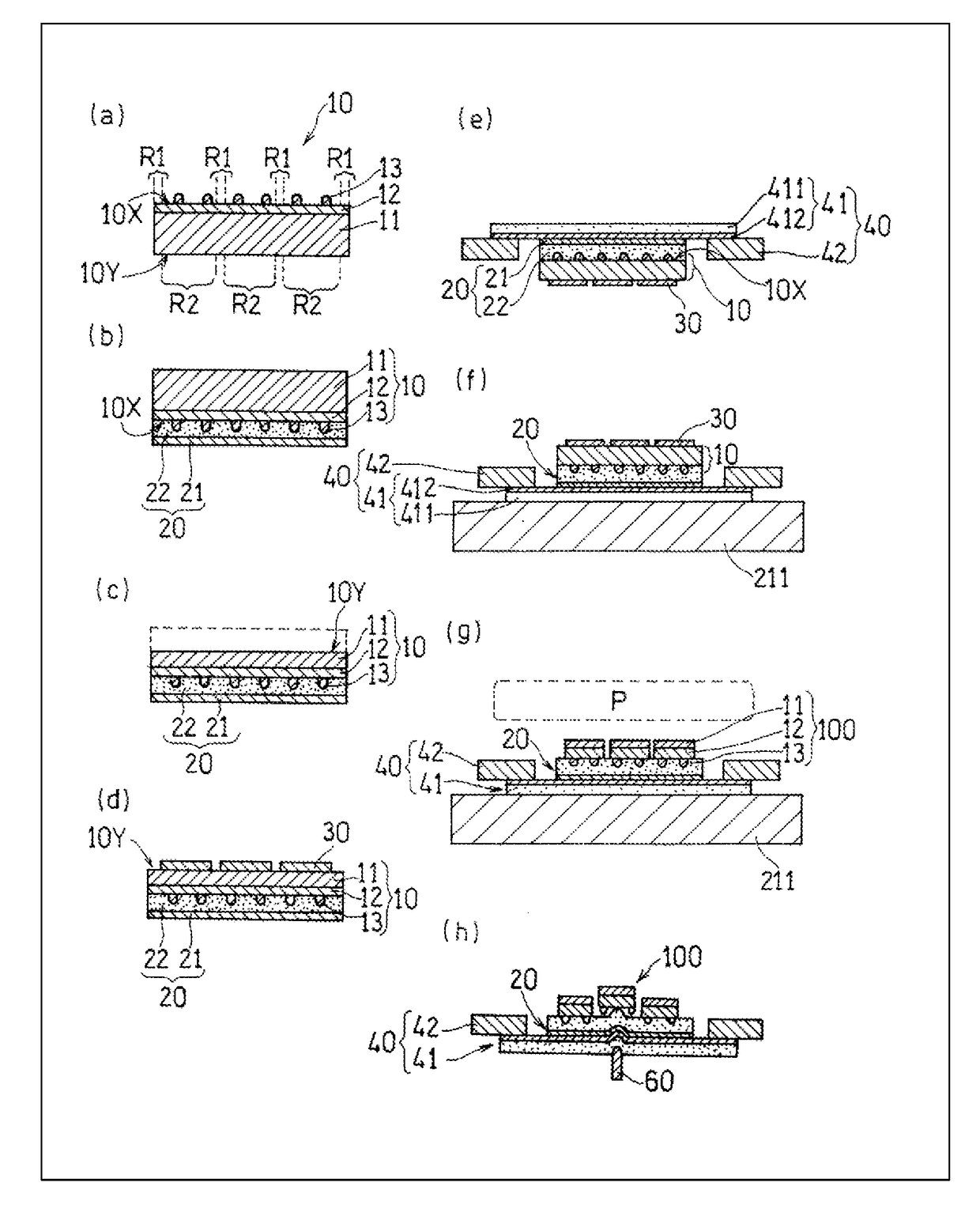 Element chip manufacturing method