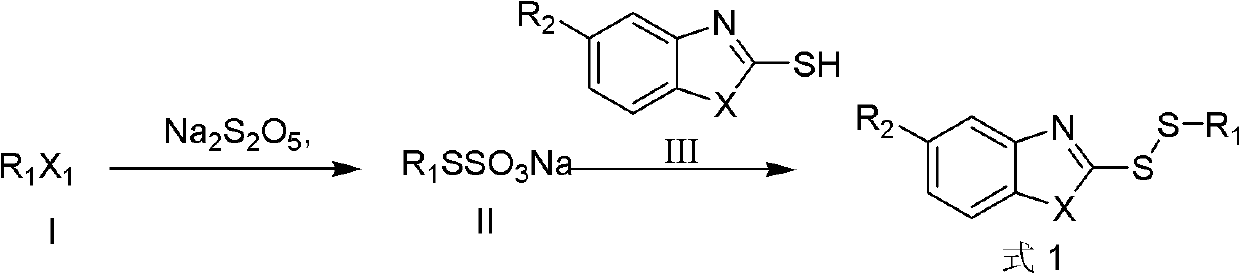 Disulfide compound as well as preparation method and application thereof