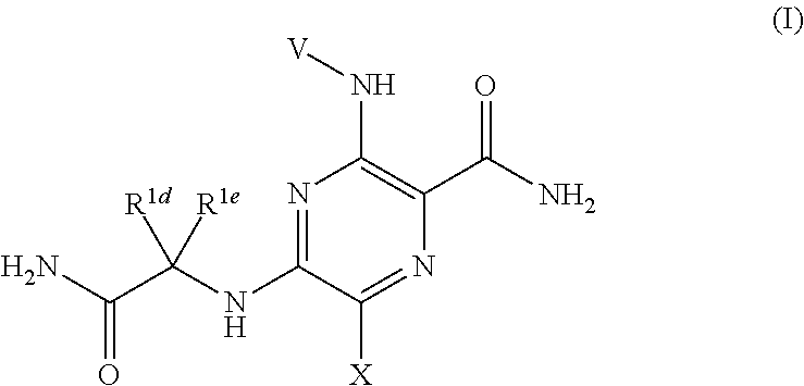 Substituted pyrazine-2-carboxamide kinase inhibitors