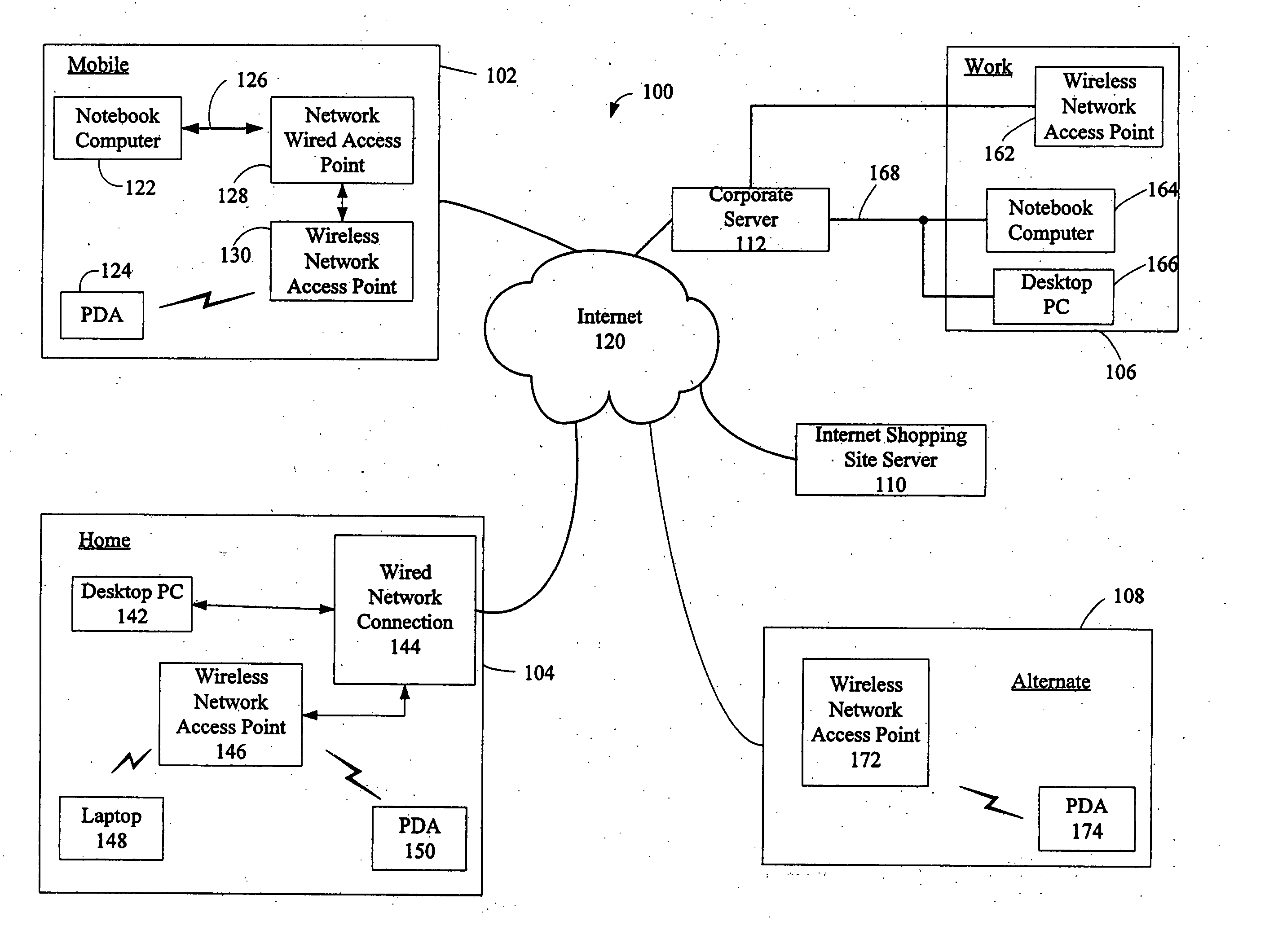 System and method for filtering access points presented to a user and locking onto an access point