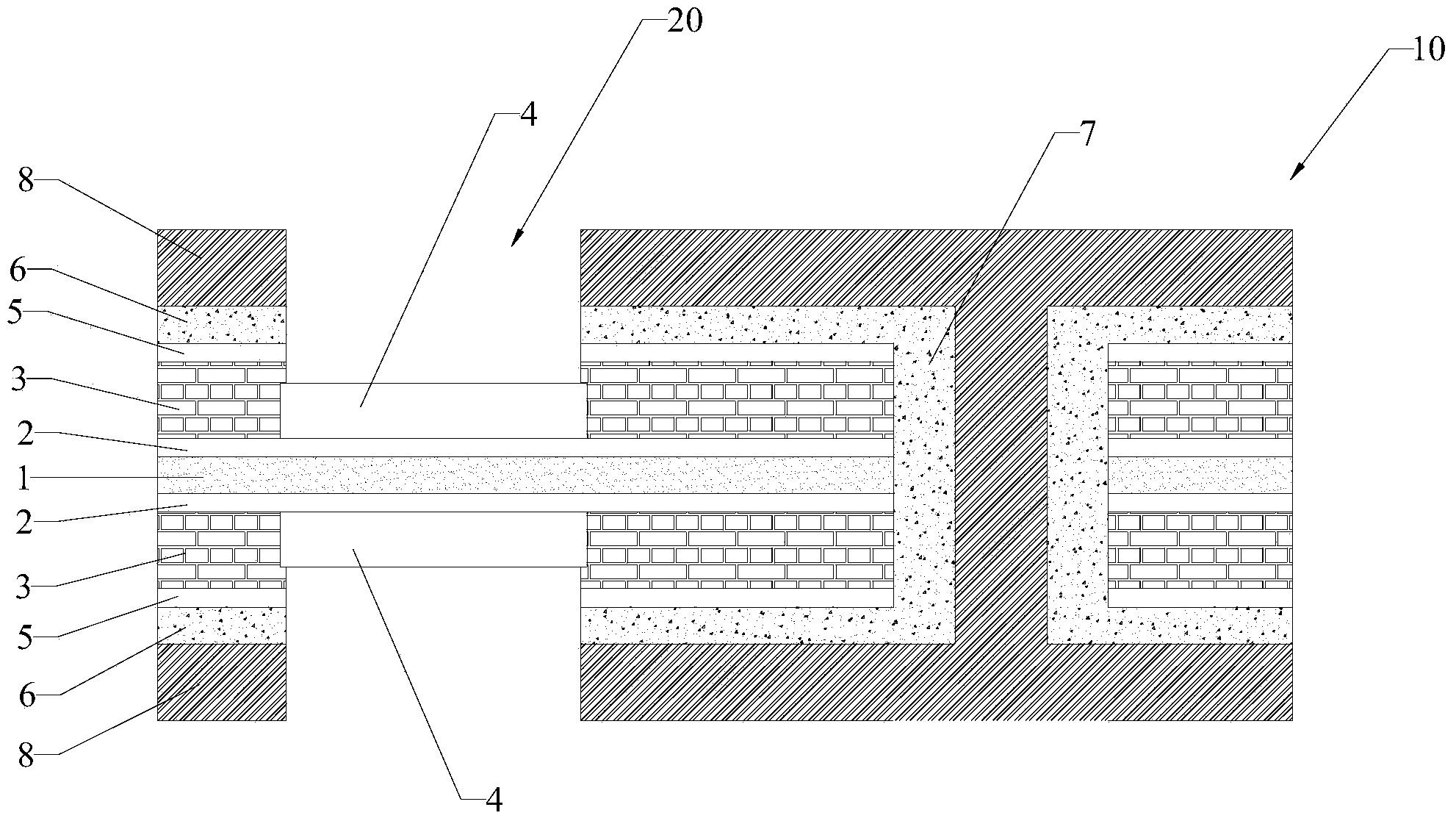 Camera soft and hard combination board manufacturing method