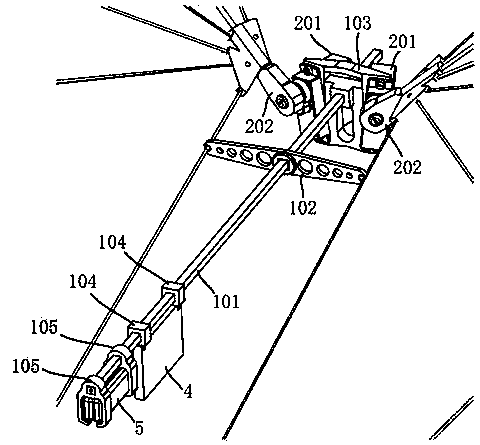 A winged bionic butterfly flapping wing aircraft