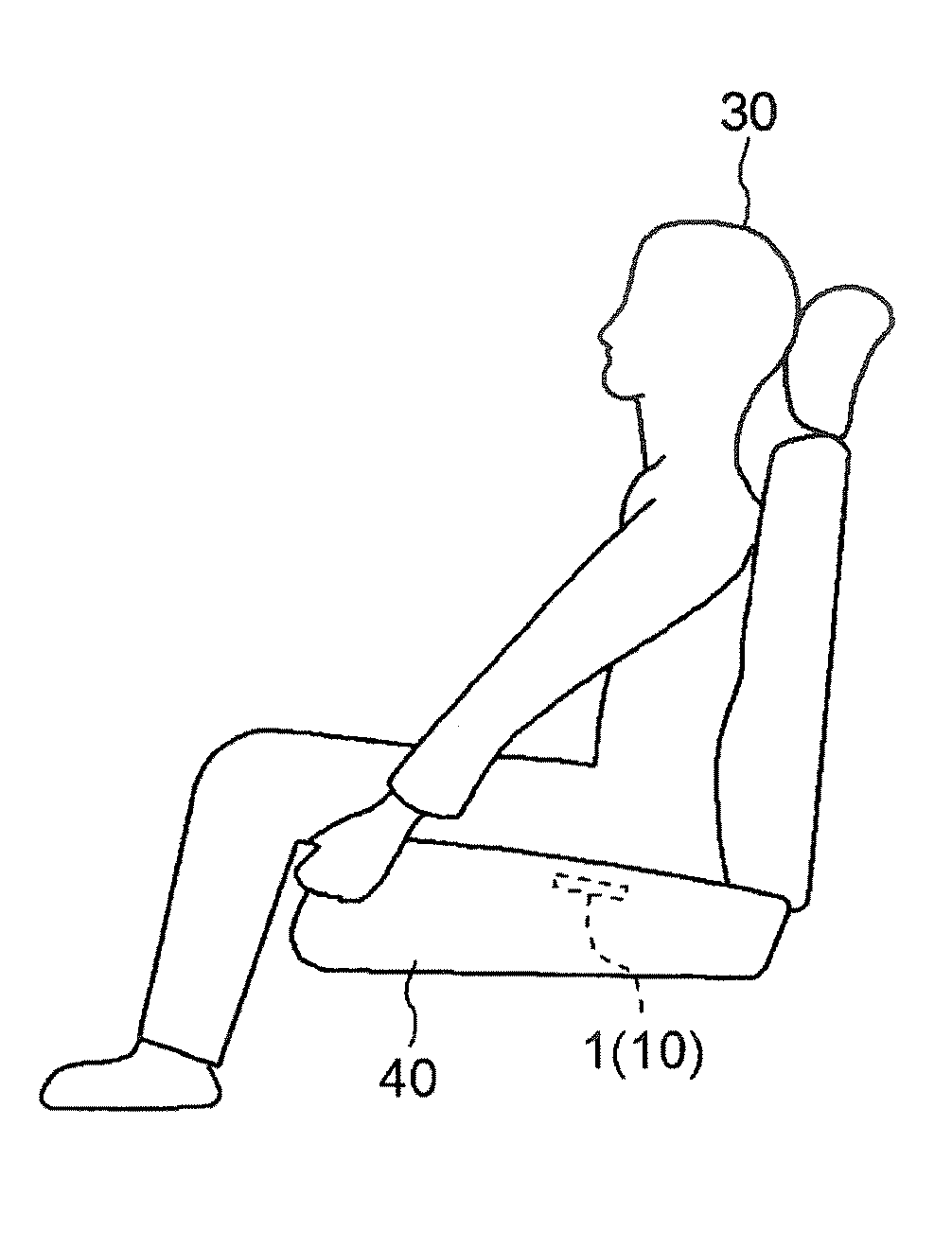 Biological information pressure sensor and biological information pressure detector