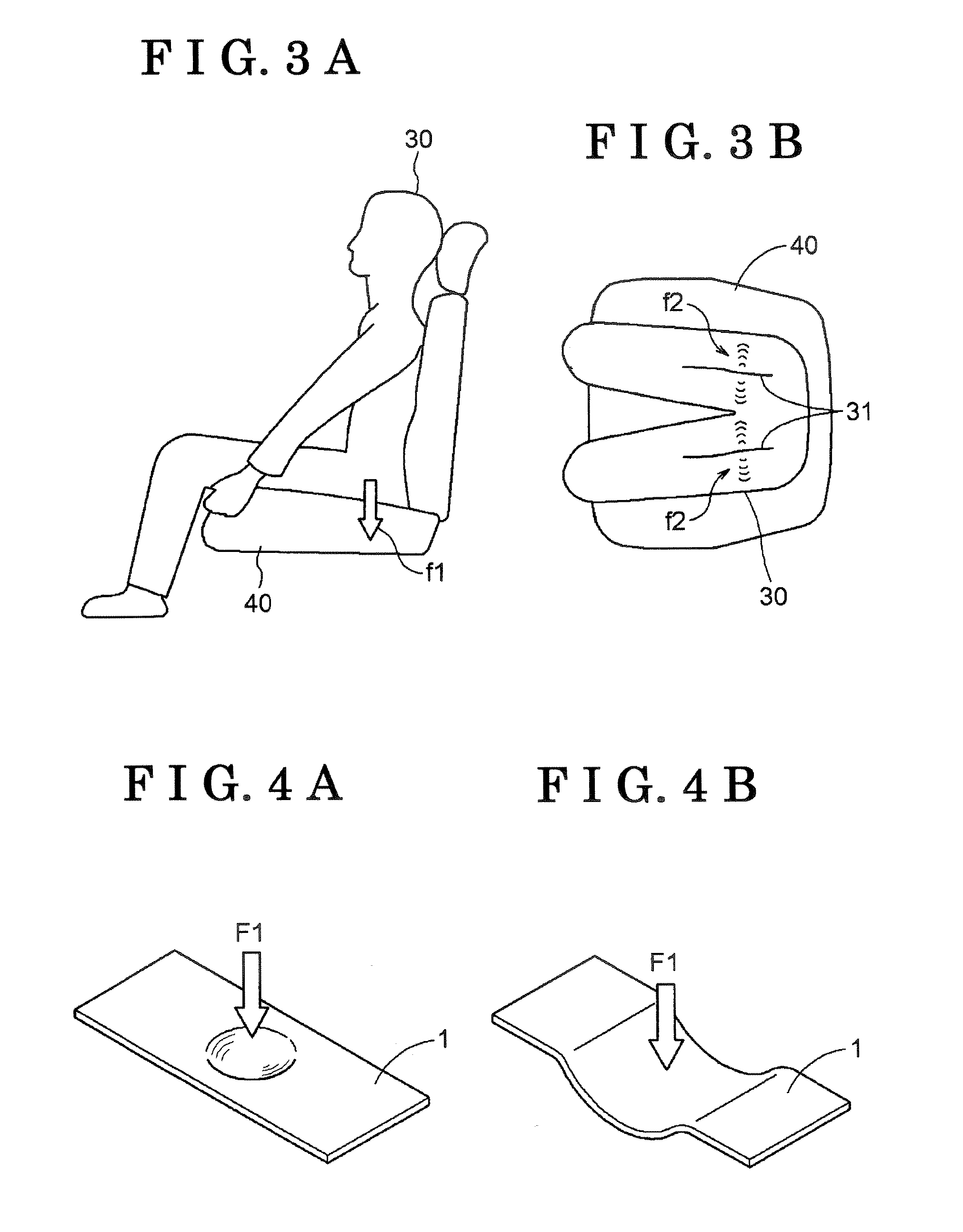 Biological information pressure sensor and biological information pressure detector