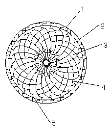 Functional film composite particle, manufacturing method and filter stick formed by functional film composite particle