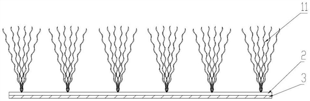 High-elasticity spiral artificial turf and preparation method thereof