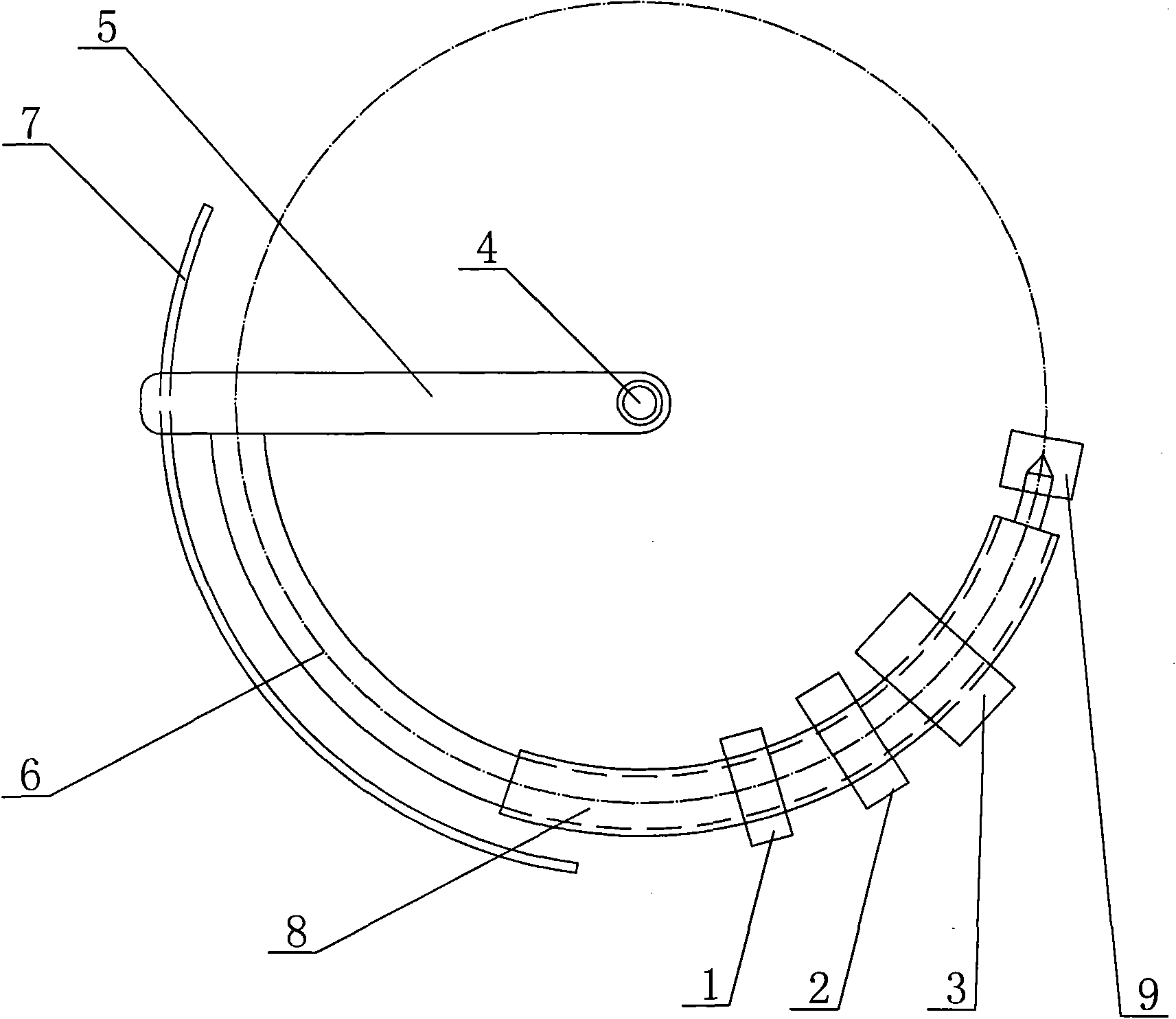Antiseptic operation system of hot bending bent pipe and operation method thereof