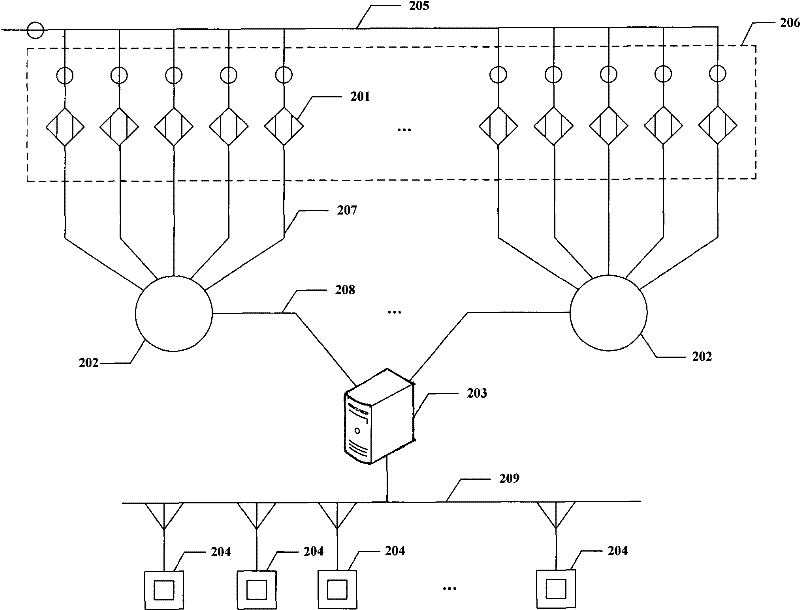 Application system for monitoring stress deformation of tunnel