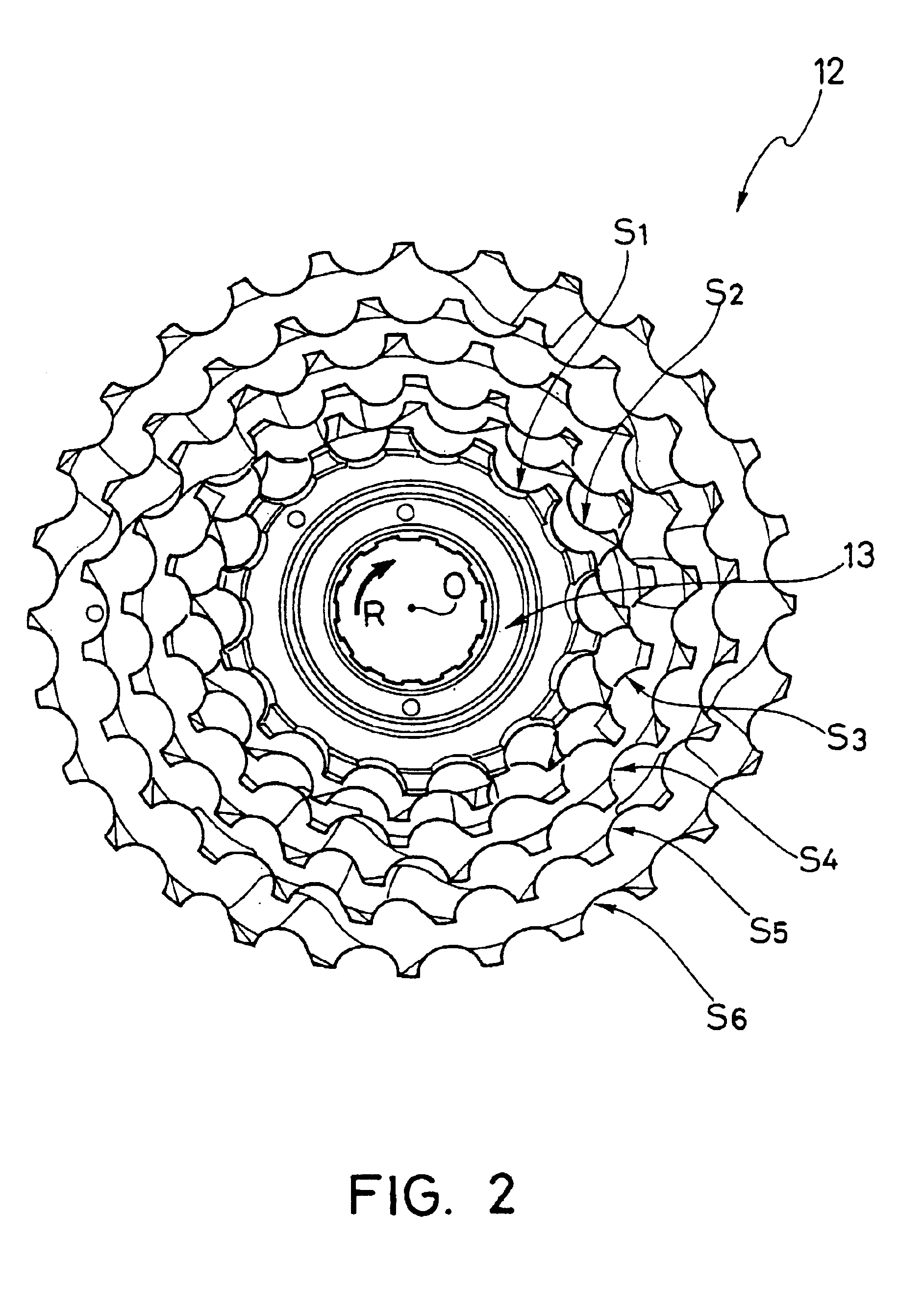 Top sprocket for a rear sprocket assembly and rear sprocket assembly for a bicycle