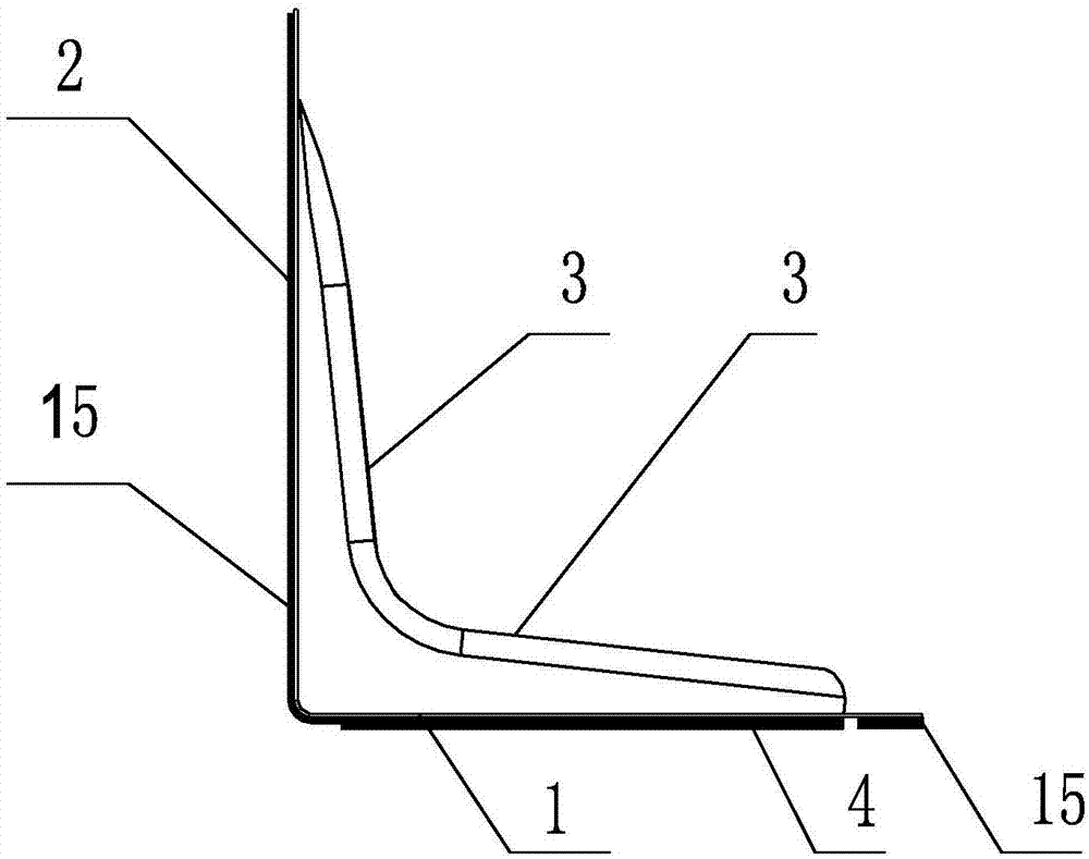 Clamping mechanism for quickly assembling flood prevention retaining walls and method for applying clamping mechanism