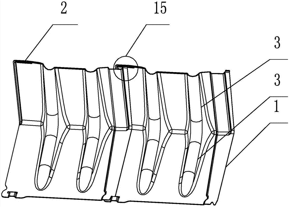 Clamping mechanism for quickly assembling flood prevention retaining walls and method for applying clamping mechanism