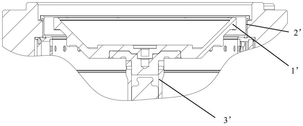 A semiconductor grade silicon single crystal furnace crucible lifting device and silicon single crystal furnace