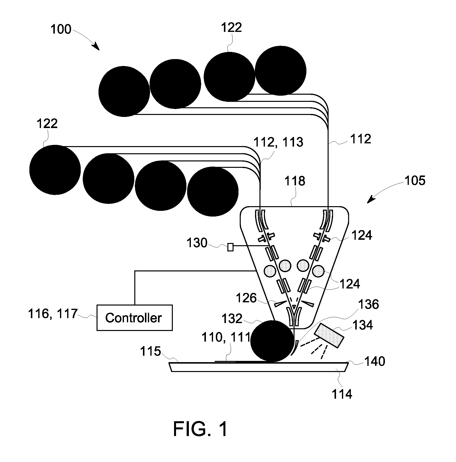System and method for controlling at least one variable during layup of a composite part using automated fiber placement