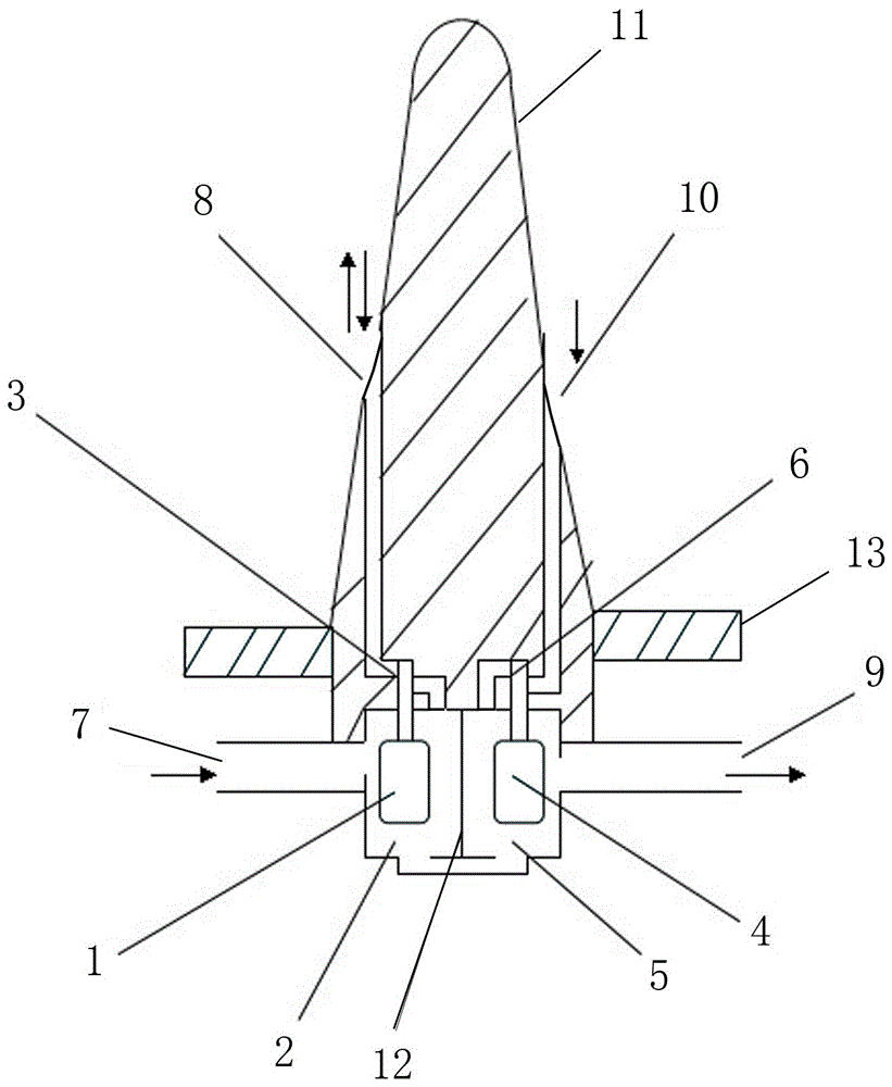 A universal automatic liquid relay infusion head