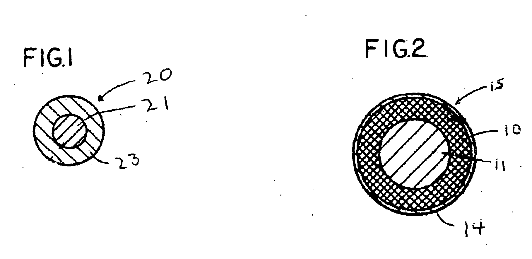 Compositions and capsules with stable hydrophilic layers
