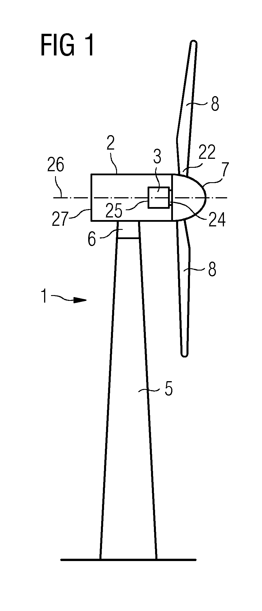 Lightning protection system for a wind turbine, wind turbine and method for protecting components of a wind turbine against lightning strikes