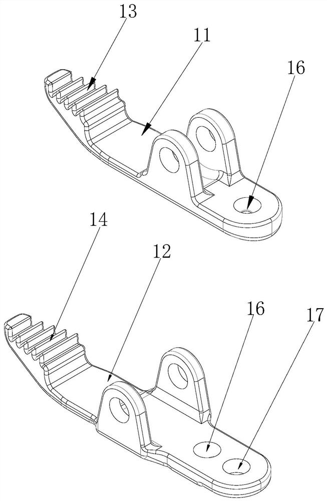 Tissue clamp assembly and clamp forceps
