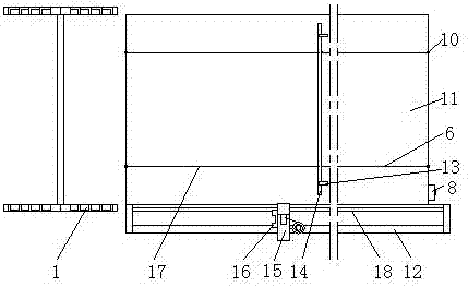 Fireproof cord fabric desk type sewing device