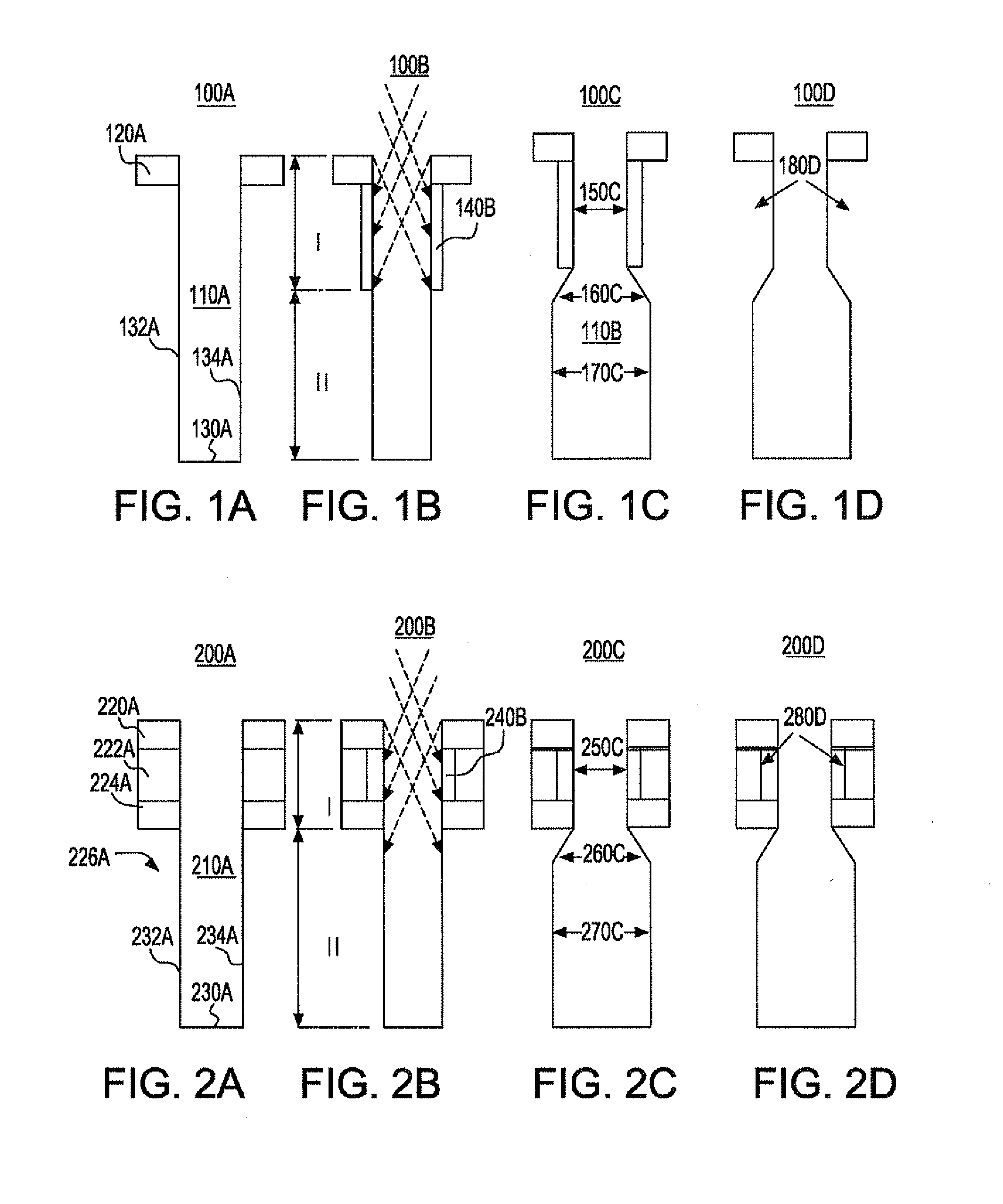 Method of forming a bottle-shaped trench by ion implantation