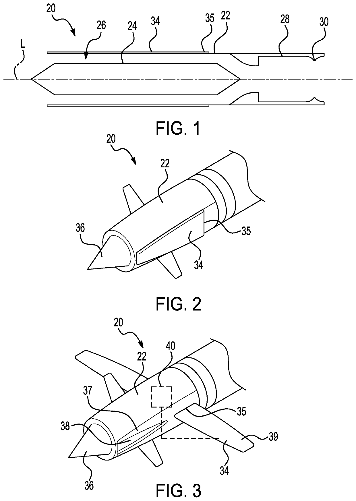 Articulating inlet for airbreathing extended range projectiles and missiles