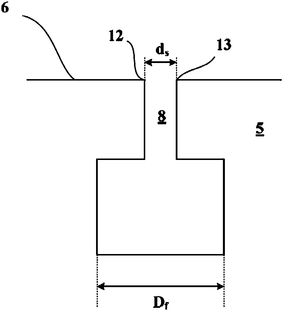 Tire having improved wear properties and improved rolling resistance