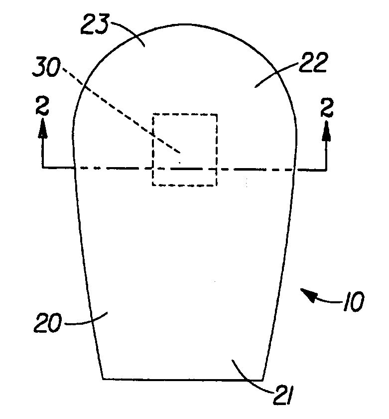 Semi-enclosed applicator for distributing a substance onto a target surface