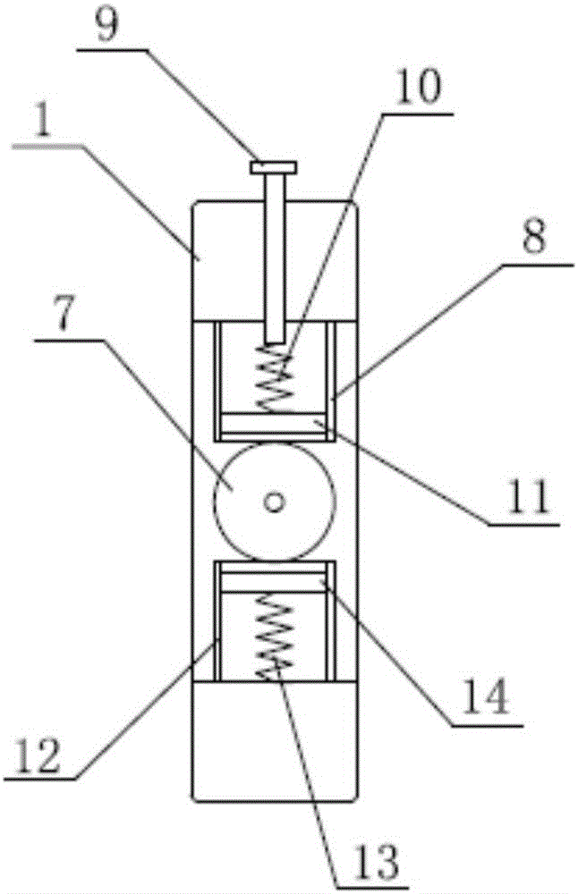 Loom shuttle with weft yarn tension controllers