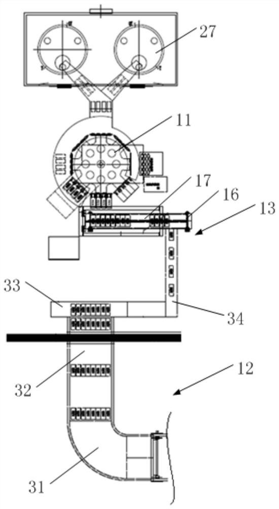 Automatic plasma bag cleaning and breaking system and cleaning method
