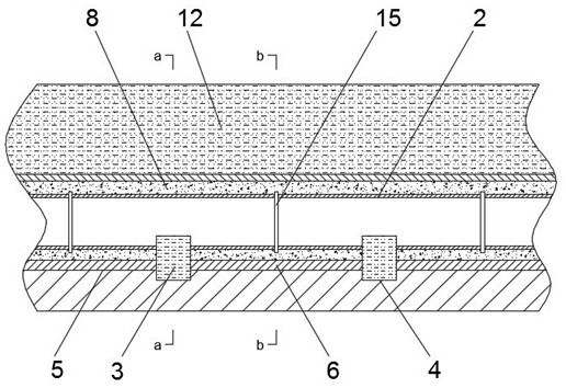 Deformation protection structure of underground pipeline and construction method