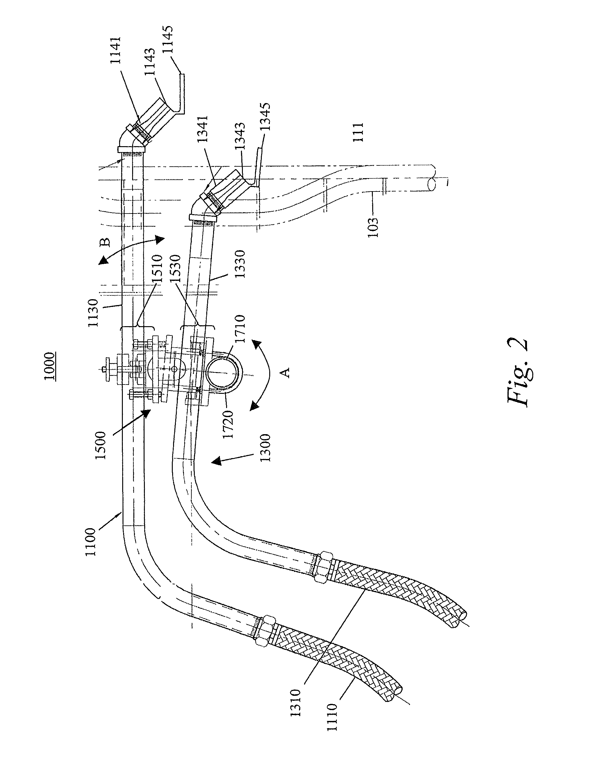 Adjustable, multiple splash plate liquor guns