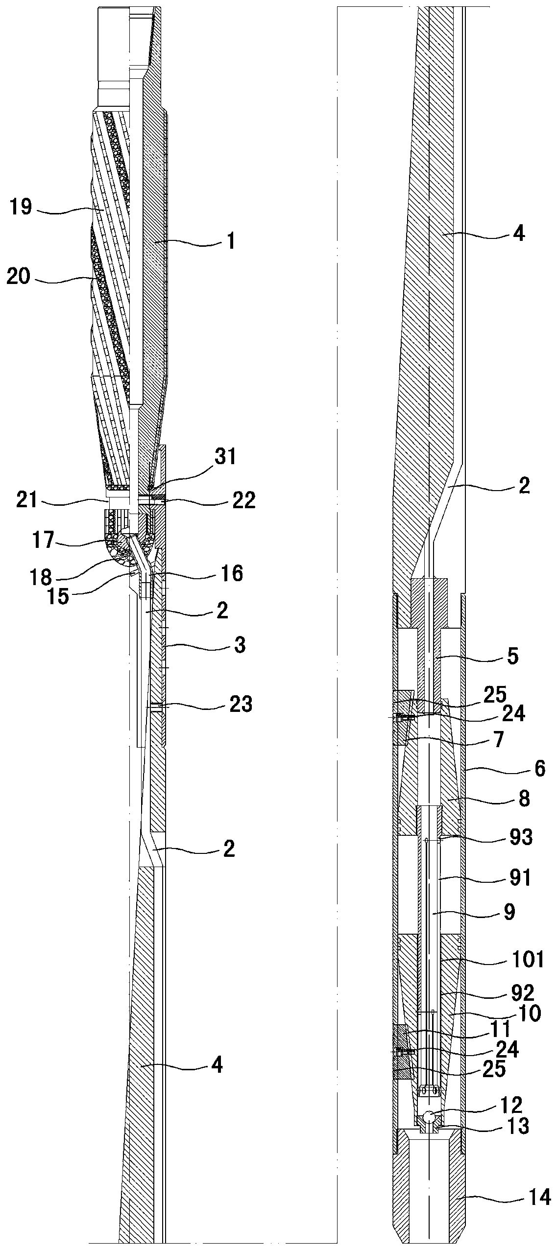 Integrated efficient windowing sidetrack drilling tool