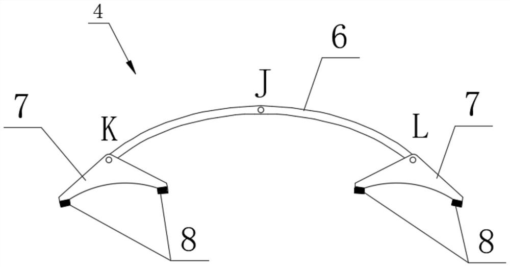 A brake mechanism for detachable saddle of deep-sea carrier platform