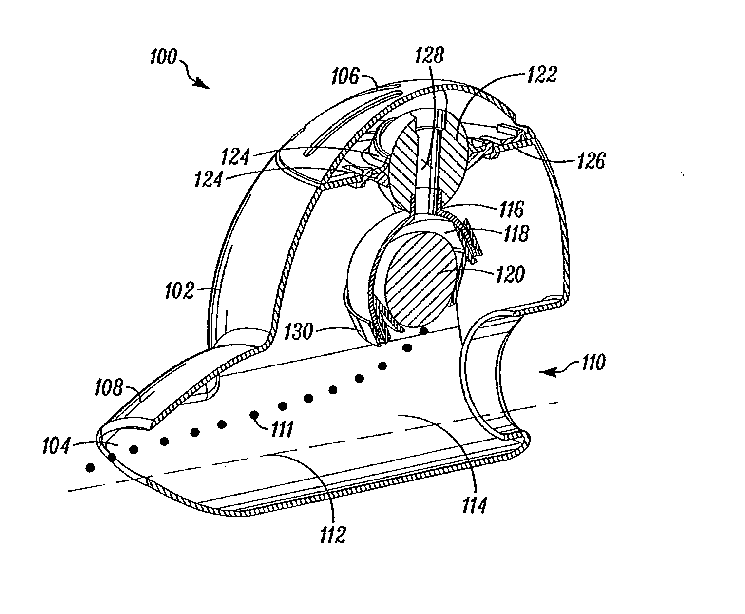 Oscillating positive expiratory pressure device