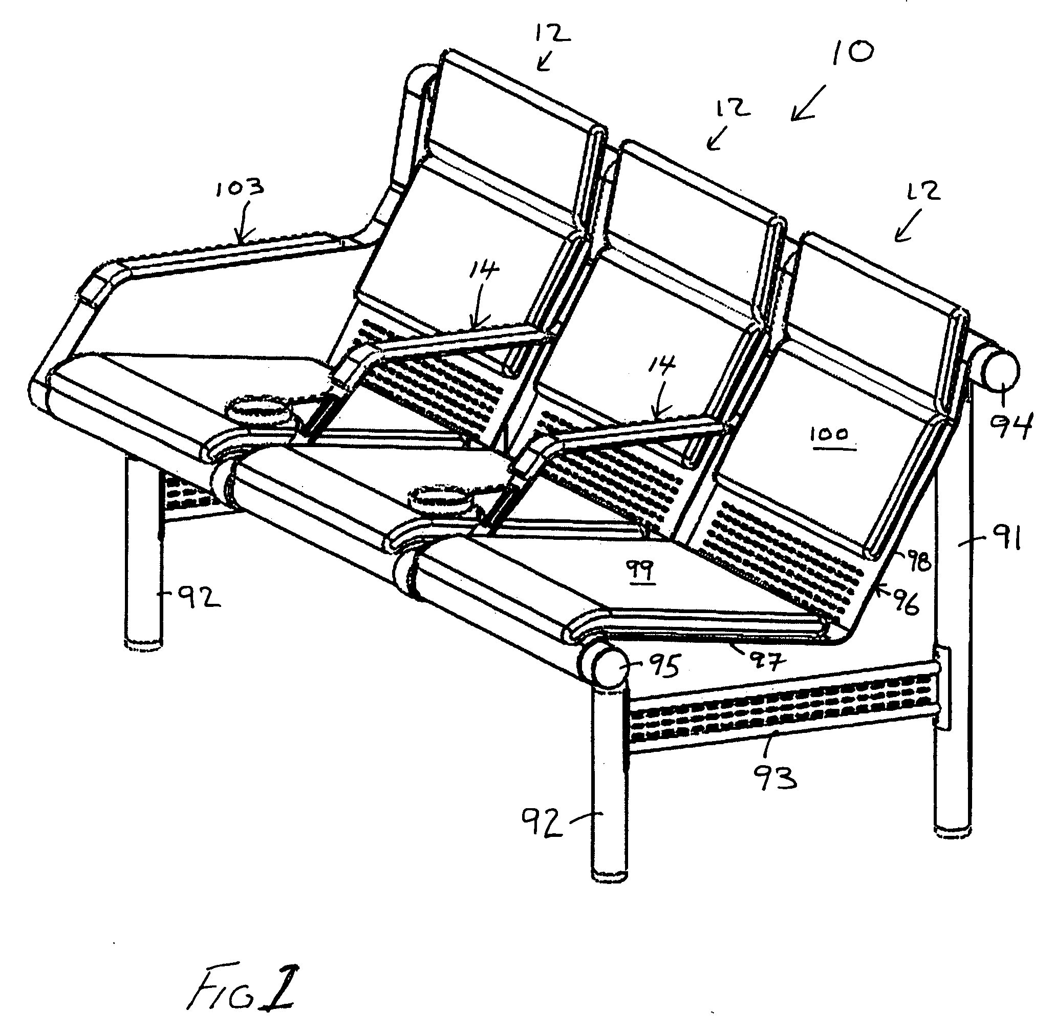 Chair arm cup holder