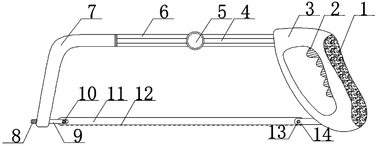 Hardware saw facilitating power application