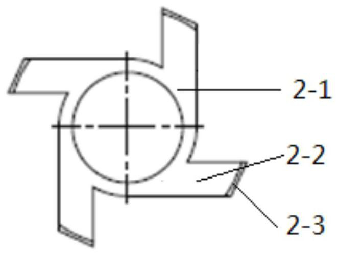 Trimming and chamfering tool for composite material laminated structure