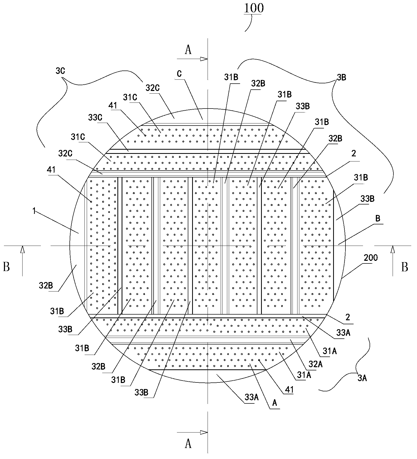 Multi-downcomer tower tray and plate tower provided with multi-downcomer tower tray