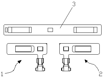 A light strip precision connector terminal group