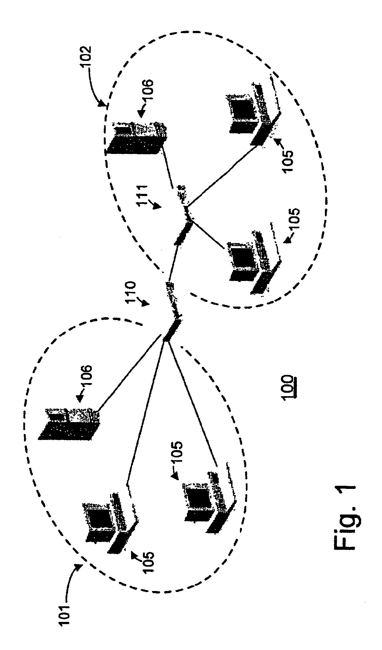 Address modification within a switching device in a packet-switched network