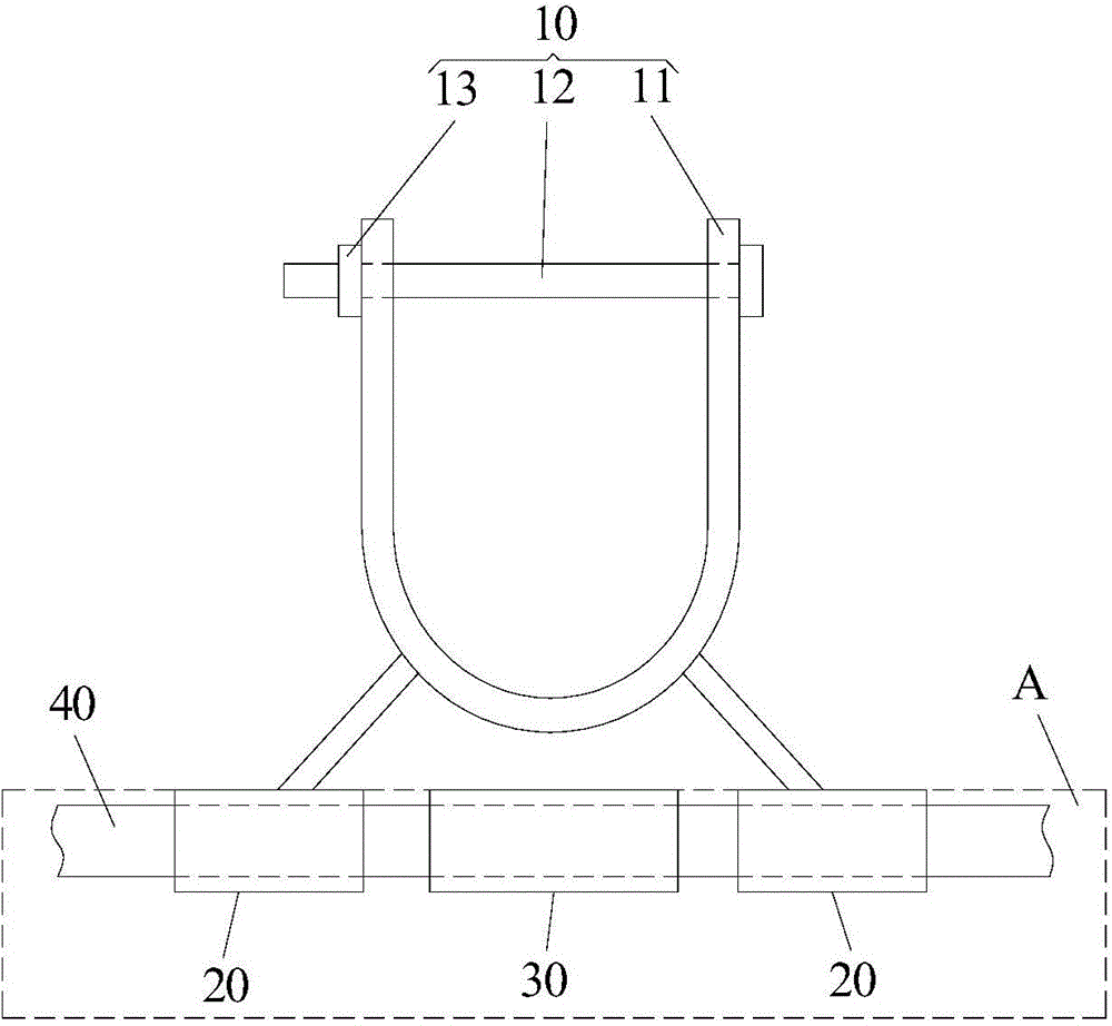 Optical fiber corner reserving frame