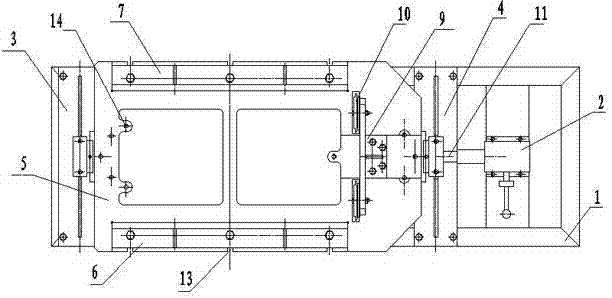 Clamp and method for cutting and welding radiator