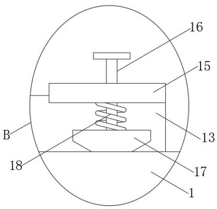 Raw material manual slicing device for dried sweet potato processing