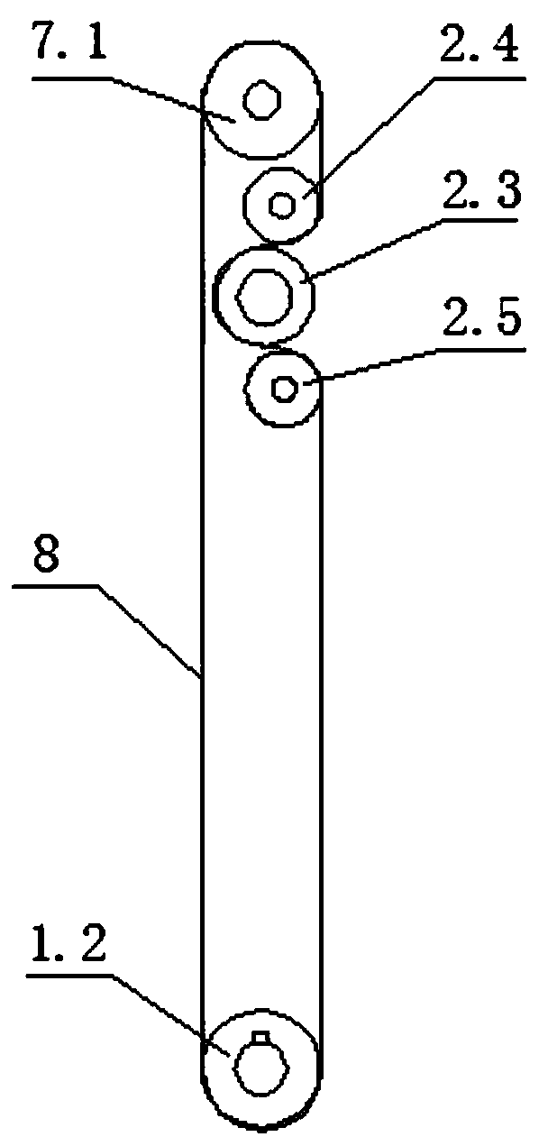 Cutting tool device with eccentric balance mechanism