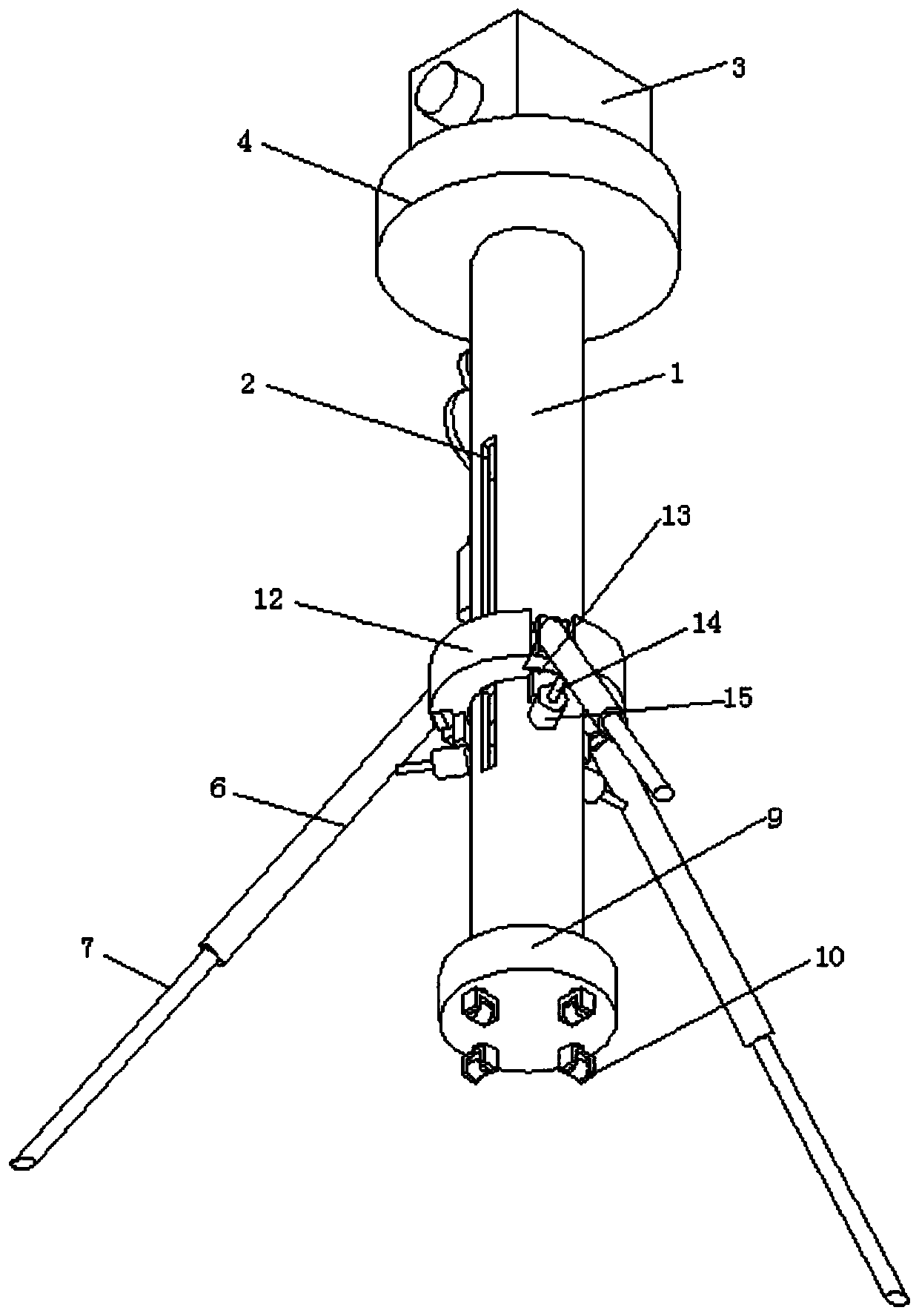 Movable speed measuring instrument