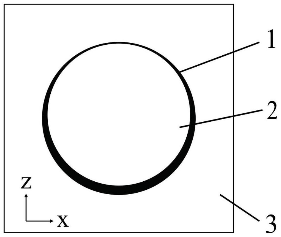 FDTD-based structural color microsphere shell preparation method