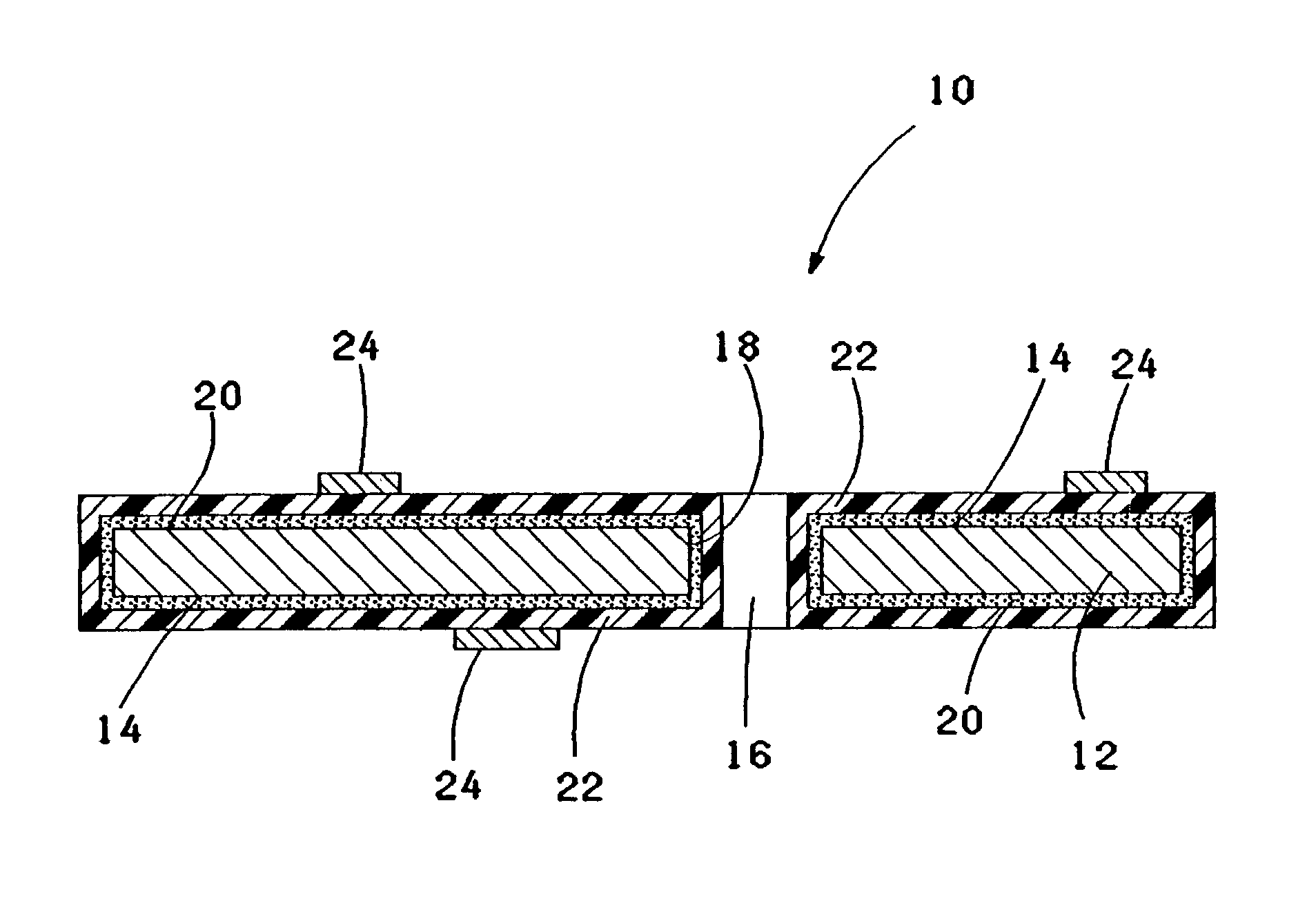 Laminate circuit structure and method of fabricating