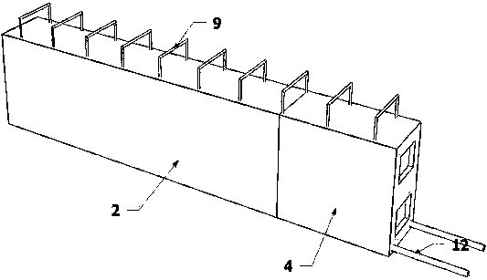High-strength and high-ductility concrete fabricated frame structure system and connecting system thereof