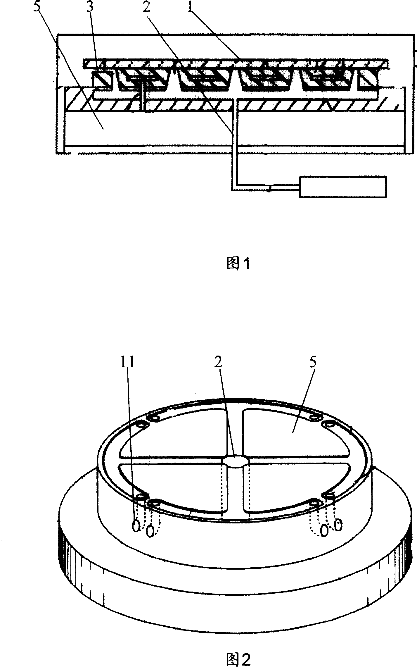 Temperature control device of etching equipment and its method for controlling wafer temperature