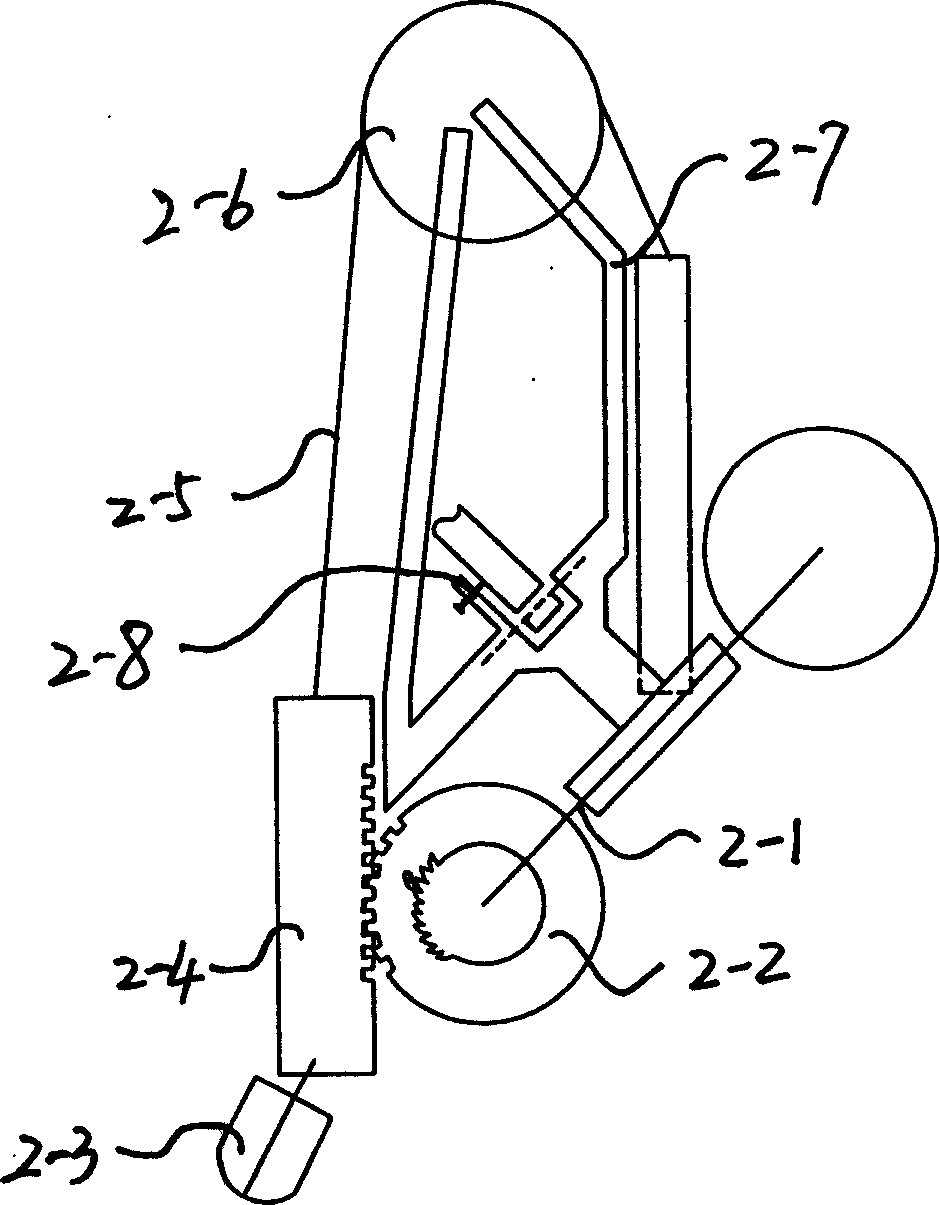 Swinging or reciprocating type manpower driven device