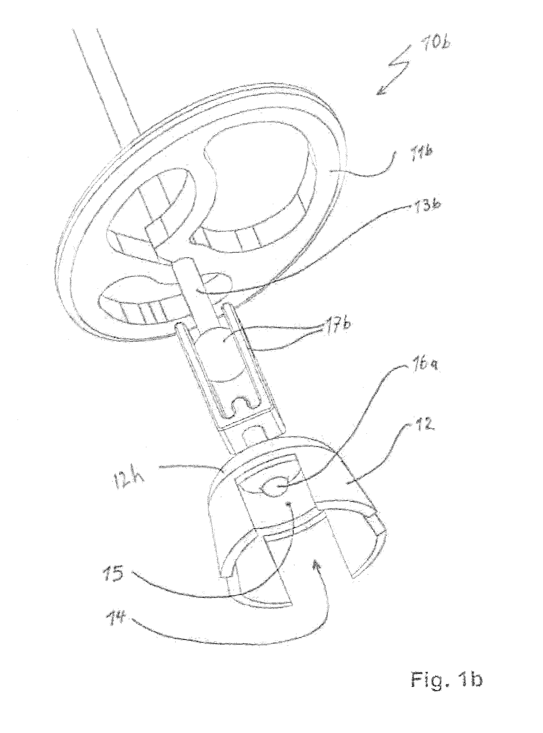 Ossicle prosthesis comprising a built-up attaching element